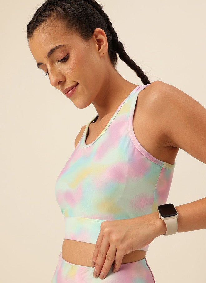 CUKOO Women Tie and Dye High-Rise Rapid-Dry Tracksuits - Image 2